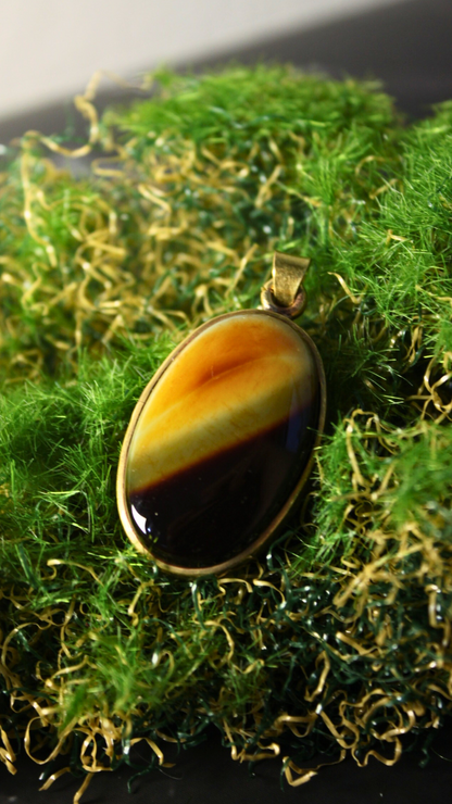 Agate pendant top