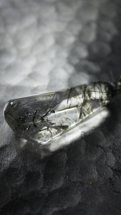 Hair Rutilated Quartz Pendulum Crystal
