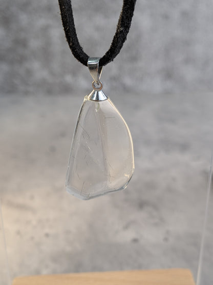 Hair Rutilated Quartz Pendulum Crystal