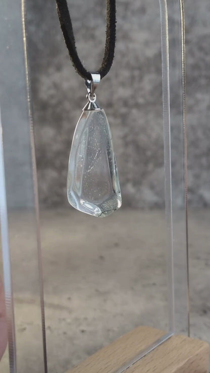 Hair Rutilated Quartz Pendulum Crystal